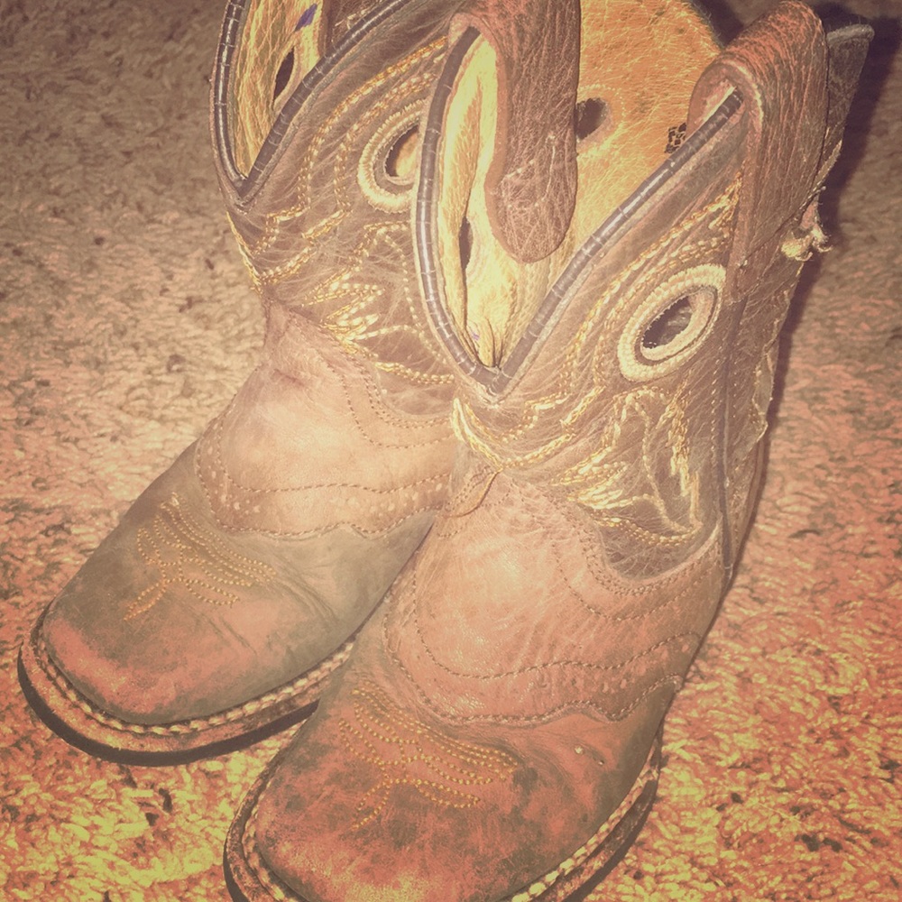 Toddler Boys Pull On Boots - Sz 8.5